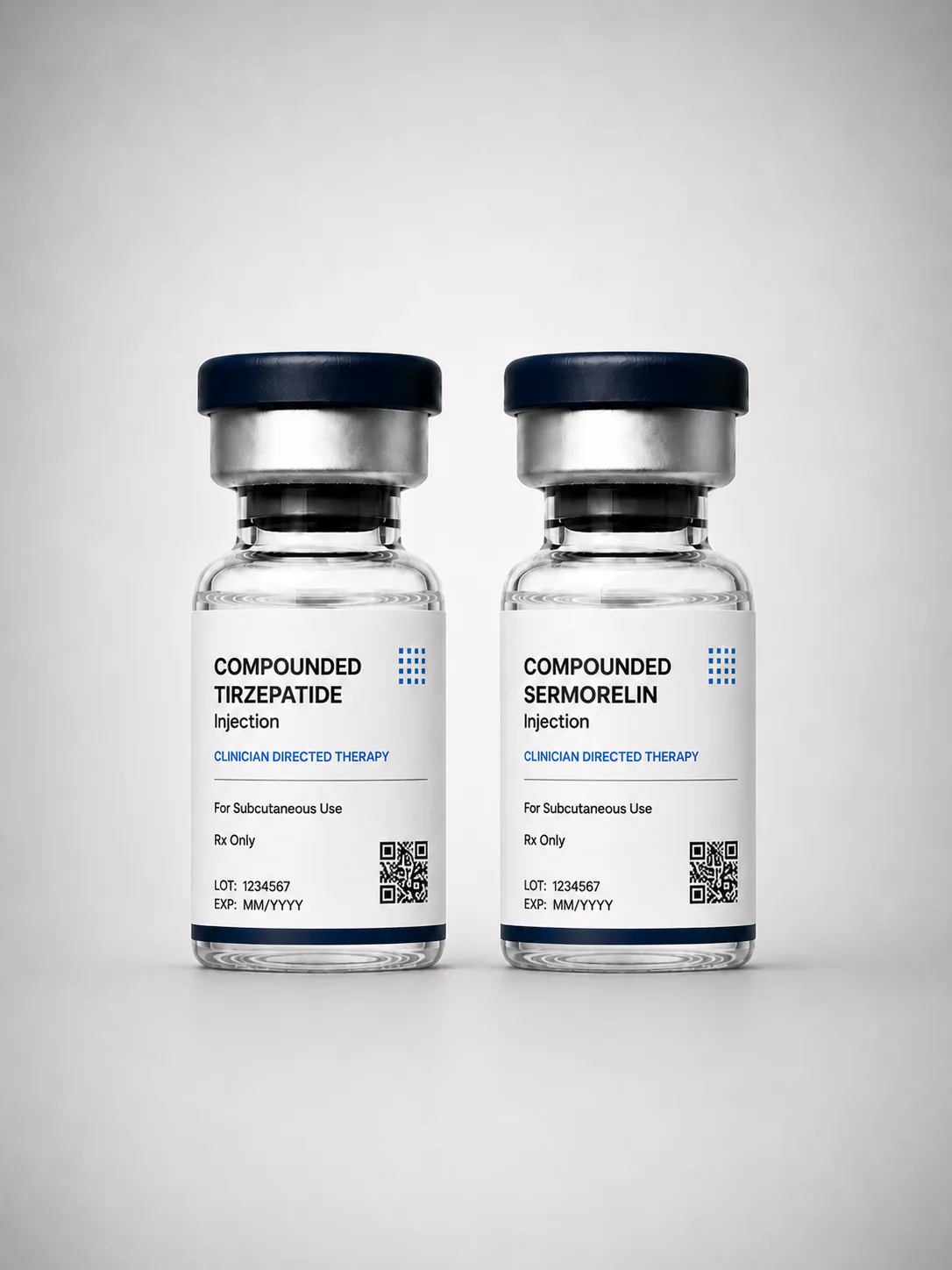 OPTML High-Performer Protocol: tirzepatide + sermorelin vials