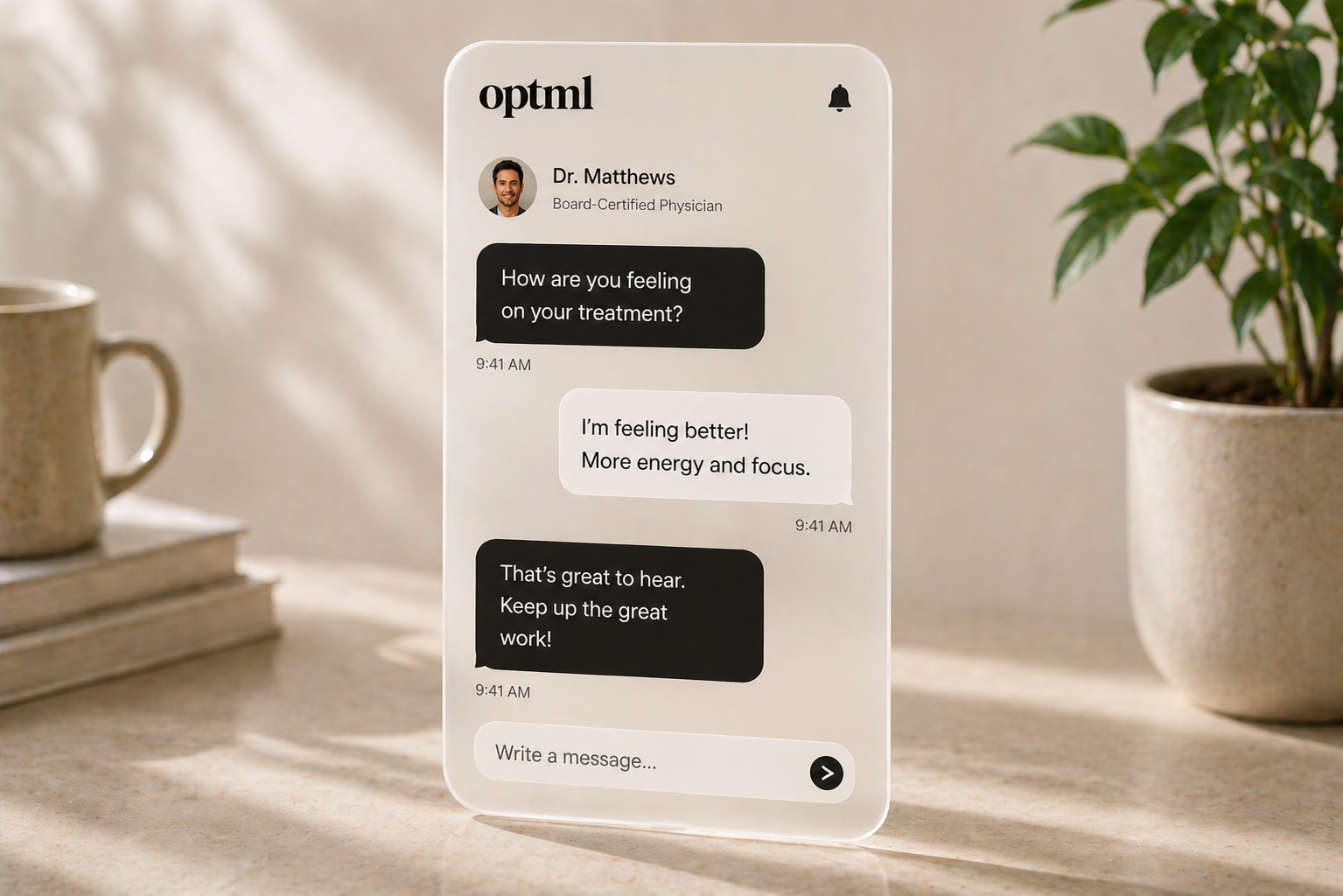 optml care chat with U.S. licensed physician