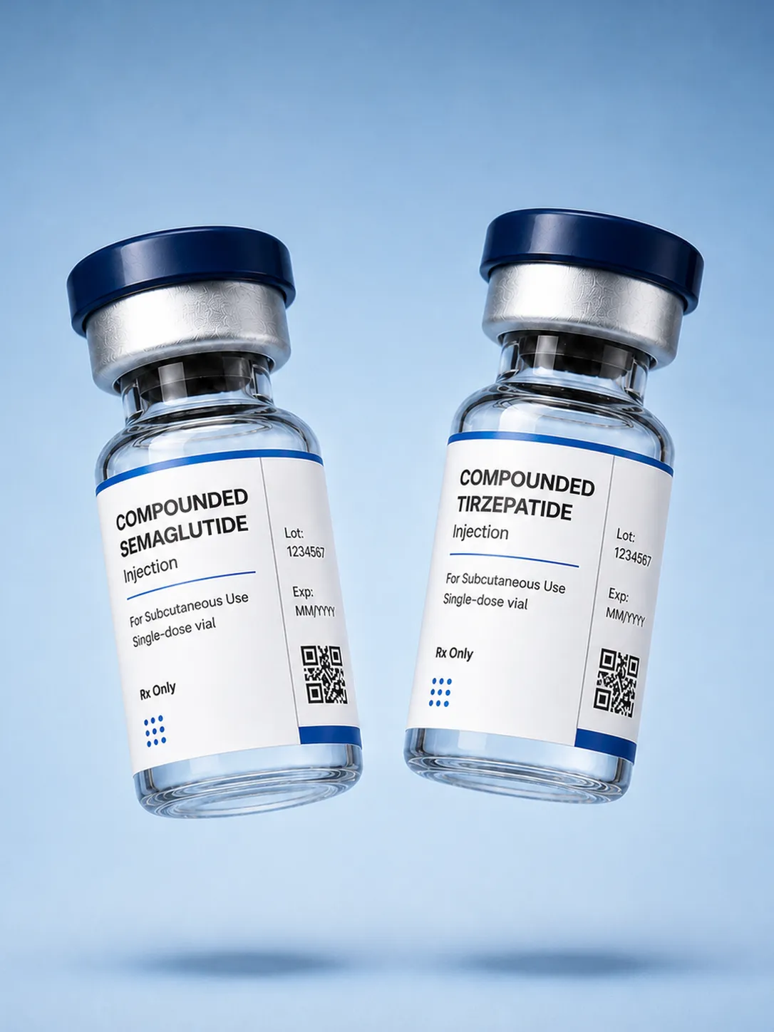 OPTML compounded microdose vial