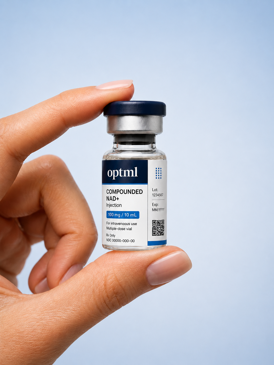 OPTML compounded NAD+ vial
